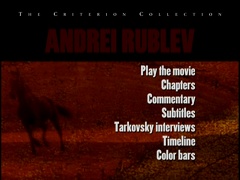 Main menu