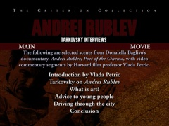 Tarkovsky interviews