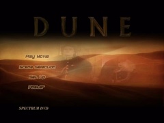 Main menu (disc 1)