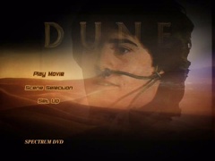 Main menu (disc 2)