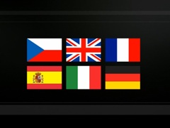 Menu language selection