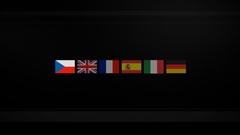 Menu language selection
