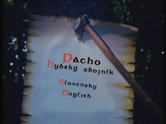 Menu language selection