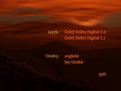 Language selection & subtitles